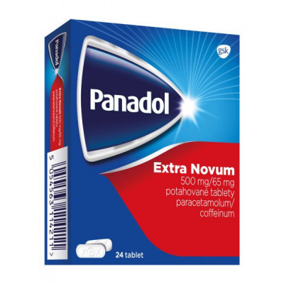 Panadol Extra Novum 500mg/65mg tbl.flm.24 IV