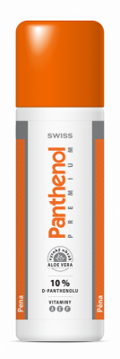 Panthenol 10% Swiss PREMIUM pěna 125+25ml zdarma