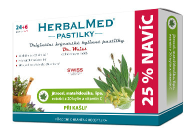 HerbalMed past. Dr.Weiss Jitroc+mateř+lípa+C 24+6