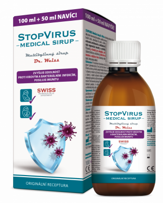 STOPVIRUS Medical sirup Dr. Weiss 100+50ml NAVÍC