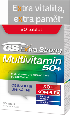 GS Extra Strong Multivitamin 50+ tbl.30 ČR/SK