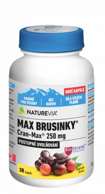 NatureVia Max Brusinky Cran-Max cps.30
