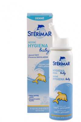  Stérimar baby nosní hygiena nosní mikrosprej s obsahem mořské vody izotonický pro děti od 0 do 3 let, 50 ml