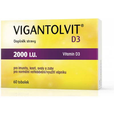 Vigantolvit D3 2000 I.U. 60 tobolek
