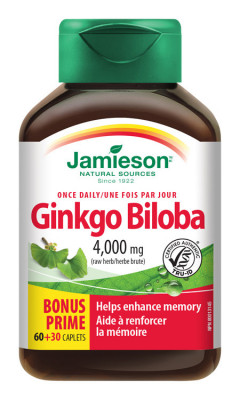 JAMIESON Ginkgo Biloba tbl.90