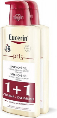 EUCERIN pH5 Sprchový gel 400ml 1+1