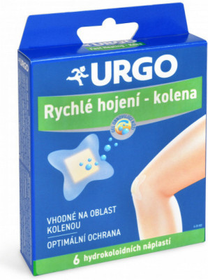 URGO FAST HEALING-KNEE na kolena hydrok.nápl.6ks