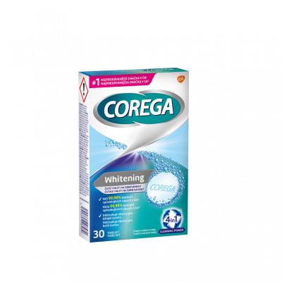 Corega whitening čisticí tablety 30ks