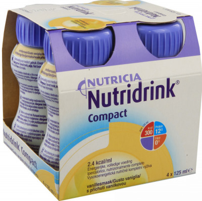 Nutridrink Compact s přích.vanilk.por.sol.4x125ml