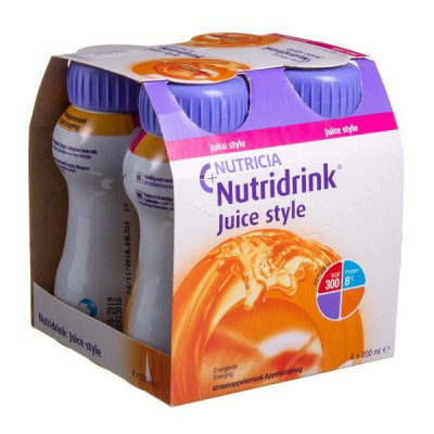 Nutridrink Juice style př.pomer.por.sol.4x200ml