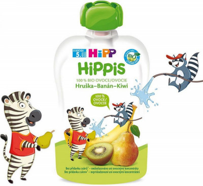HiPP 100% ovoce BIO Hruška-Banán-Kiwi 100g