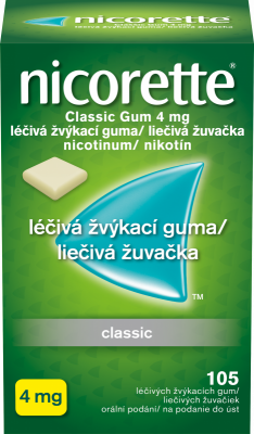 Nicorette Classic Gum 4mg gum.mnd.105