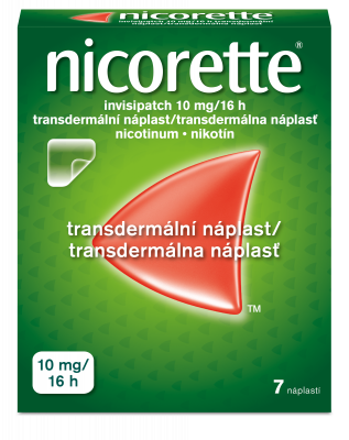 Nicorette Invisipatch 10mg/16h tdr.emp.7 II