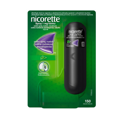Nicorette spray 1mg/dáv.orm.spr.sol.1x13.2ml