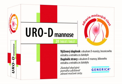 URO-D mannose tbl.20 Generica