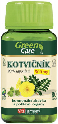 VitaHarmony Kotvičník 500mg 90% saponinů cps.80