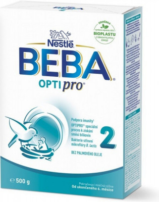 BEBA OPTIPRO 2 pokračovací kojenecké mléko 500g