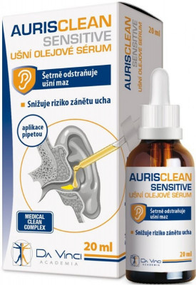 AurisClean Sensitive ušní olejové sérum 20ml