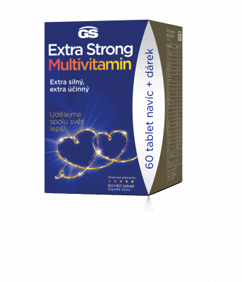 GS Extra Strong Multivitamin tbl.60+60 dárek 2022