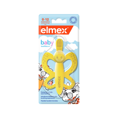 Elmex Baby zubní kartáček/kousátko 0-12m