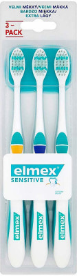 Elmex zubní kartáček sensitive 3ks