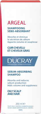 DUCRAY Argeal Šampon absorbující maz 200ml