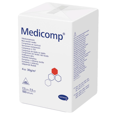 Kompres Medicomp nester.7.5x7.5cm 100ks