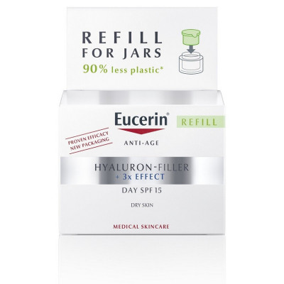 Eucerin Hyaluron Filler+3 x Effect denní krém náplň 50 ml