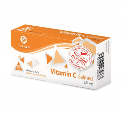 Vitamin C 250mg tbl.30 Galmed