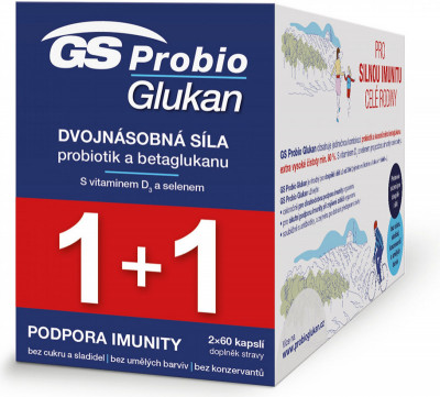 GS Probio Glukan cps.60+60 ČR/SK